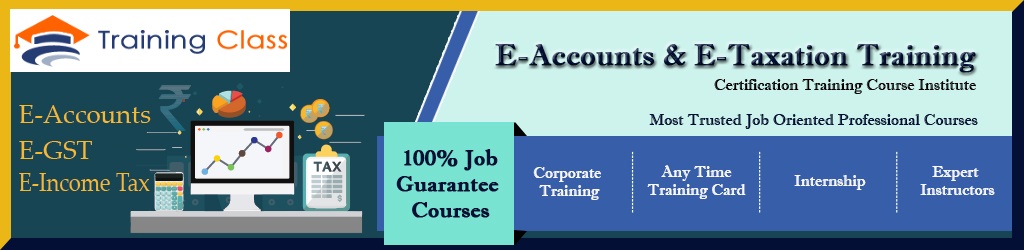 E-Accounts & E-Taxation Course Program in Noida & Delhi NCR