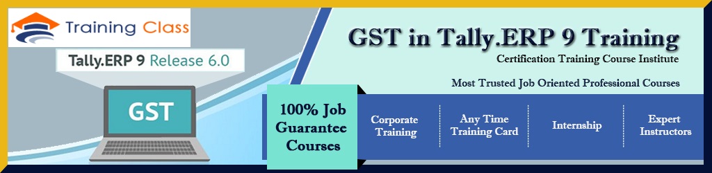 GST in Tally.ERP 9 Training Course in Delhi NCR